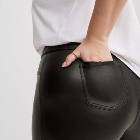 Torrid Full-Length Faux Leather Legging, 0/0 - Picture 3 of 8